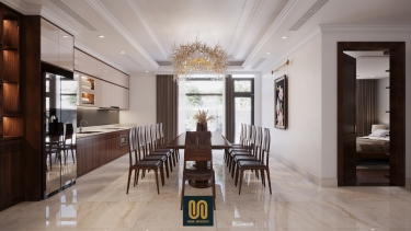 Biệt thự Gỗ óc chó